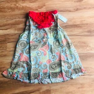 Mud Pie woman’s strapless coverup